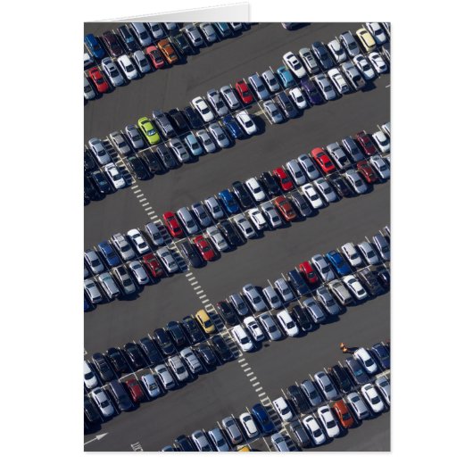 Aerial over Parking Lot Cards (Front)
