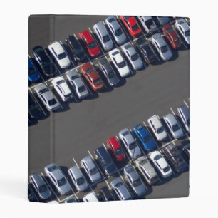 Aerial over Parking Lot Mini Binder