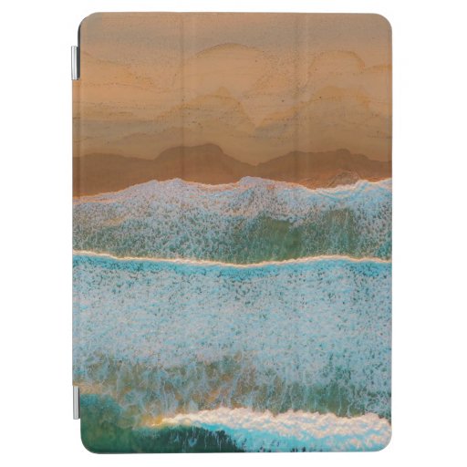 AERIAL PHOTO OF BODY OF WATER iPad AIR COVER