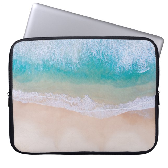 AERIAL PHOTO OF BODY OF WATER LAPTOP SLEEVE (Front)