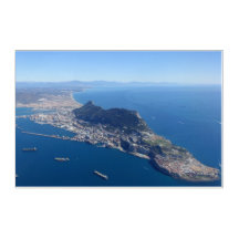Aerial photo of Gibraltar 