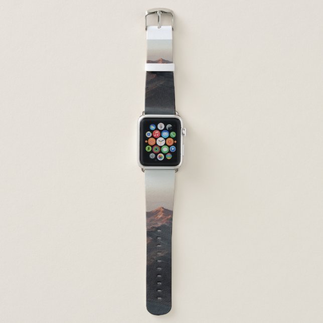 AERIAL PHOTO OF ISLAND APPLE WATCH BAND (Front)