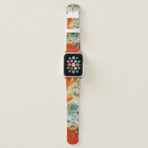 AERIAL PHOTO OF ISLAND APPLE WATCH BAND