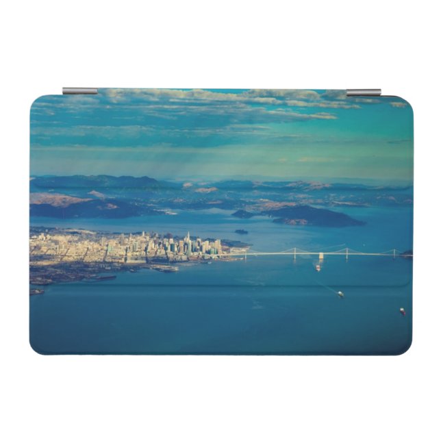 Aerial photograph of the San Francisco Bay iPad Mini Cover (Horizontal)