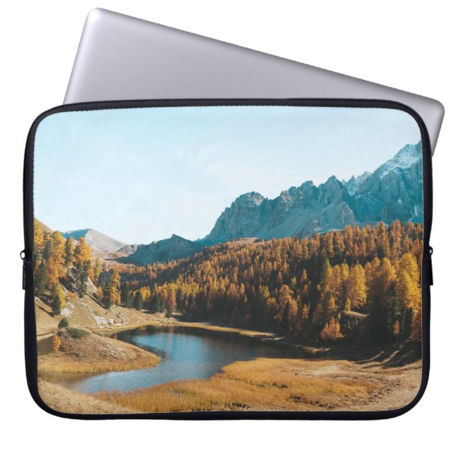 AERIAL PHOTOGRAPHY OF CONCRETE ROAD LAPTOP SLEEVE (Front)