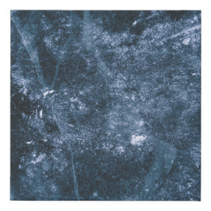 Aerial photography of green field faux canvas print