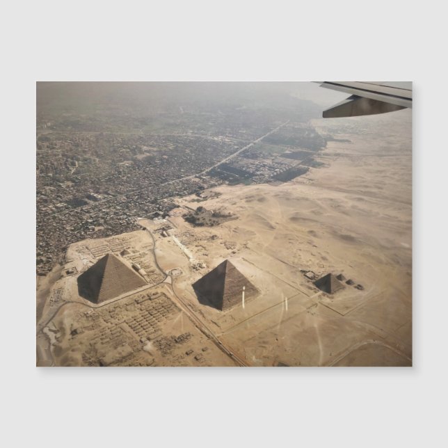 aerial photography of pyramids of Egypt (Front)