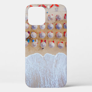 Aerial photography of seashore at daytime iPhone 12 case