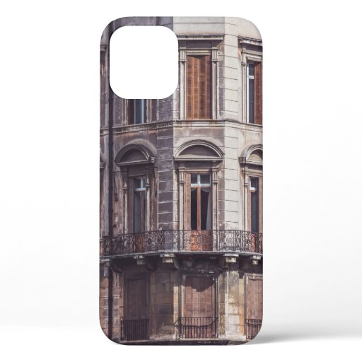 AERIAL PHOTOGRAPHY OF WINDOWPANE OF THE BUIDLING iPhone 12 CASE