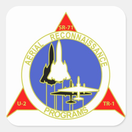 Aerial Reconnaissance Programme Insignia Square Sticker