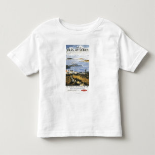 Aerial Scene of Town and Dock Railway Poster Toddler T-shirt