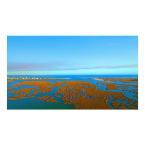 Aerial shot of beautiful Murrells Inlet SC Photo Print