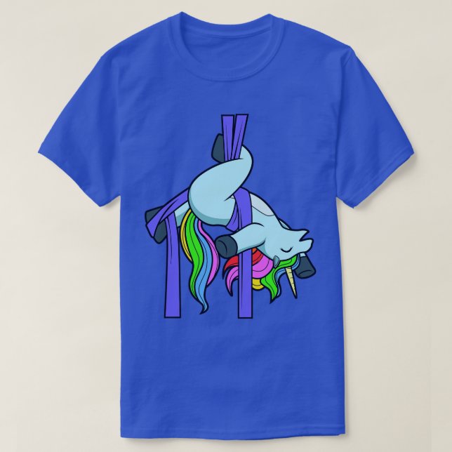 Aerial Silk Unicorn T-Shirt (Design Front)