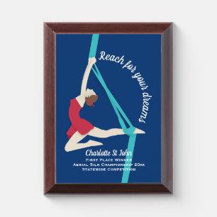 Aerial Silks Award Plaque