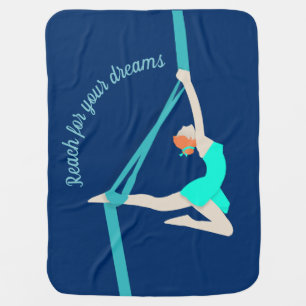 Aerial Silks Baby Blanket