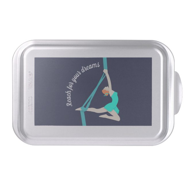 Aerial Silks Cake Pan (Front)