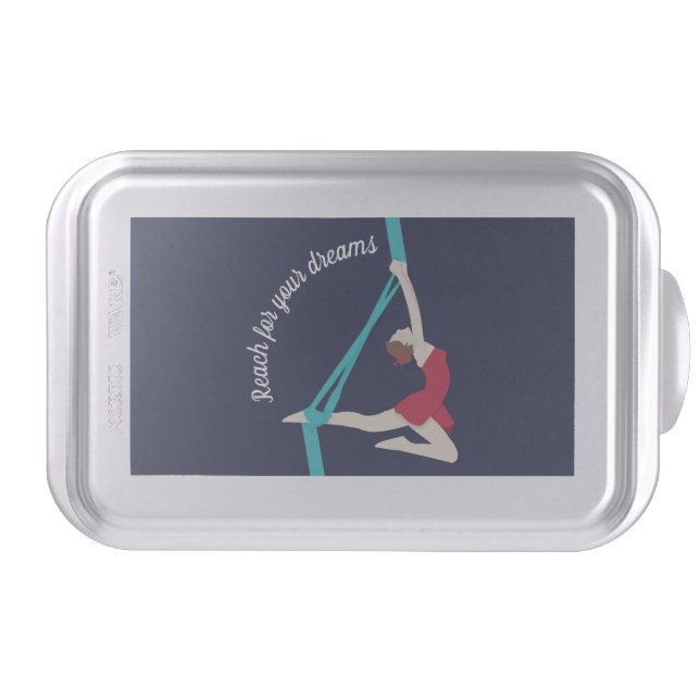 Aerial Silks Cake Pan (Front)