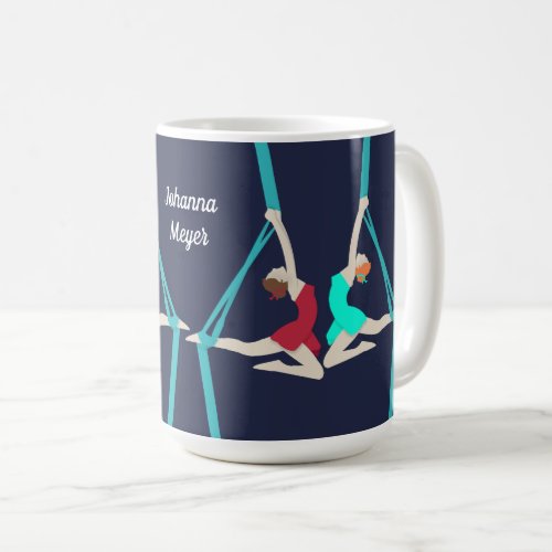 Aerial Silks Coffee Mug