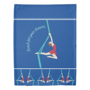 Aerial Silks Duvet Cover