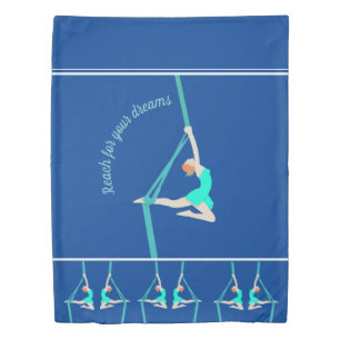 Aerial Silks Duvet Cover