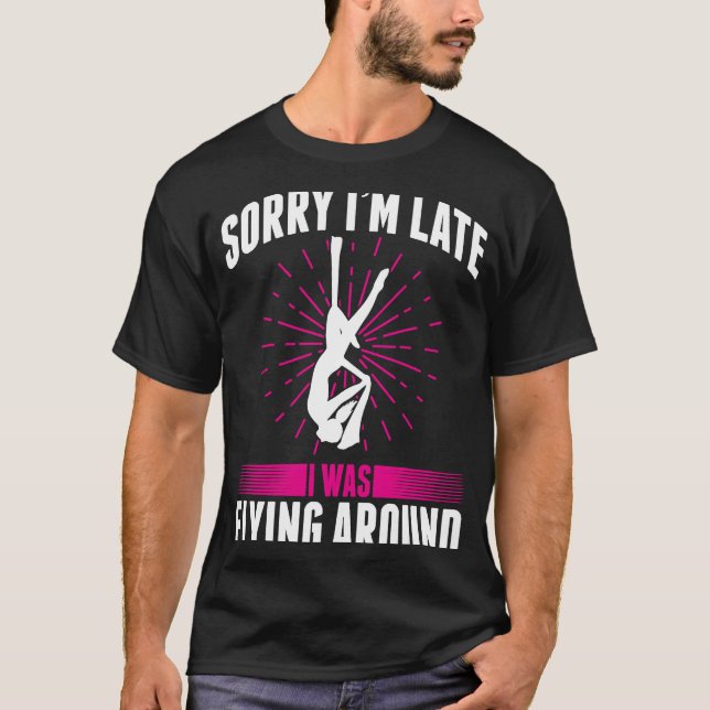 Aerial Silks For Aerial Dancer Silk Aerialist Air  T-Shirt (Front)