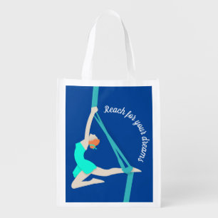 Aerial Silks Grocery Bag