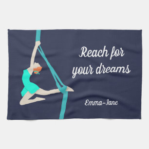 Aerial Silks Kitchen Towel
