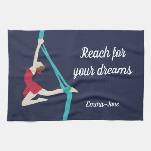 Aerial Silks Kitchen Towel