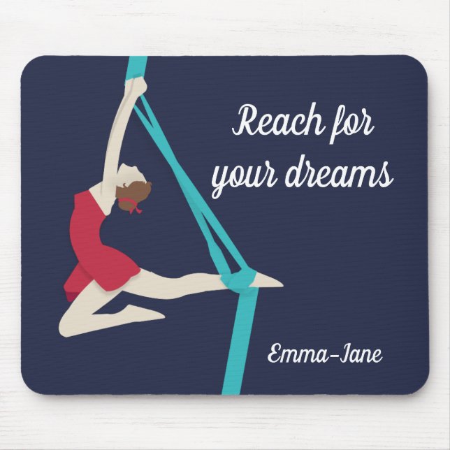 Aerial Silks Mouse Pad (Front)