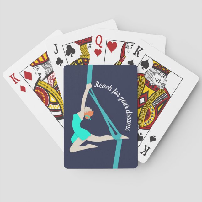 Aerial Silks Poker Cards (Back)