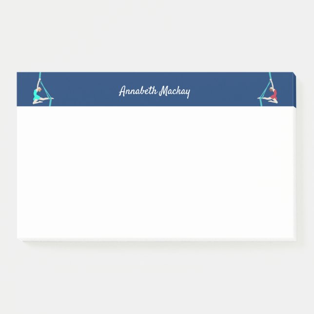 Aerial Silks Post-it Notes (Front)
