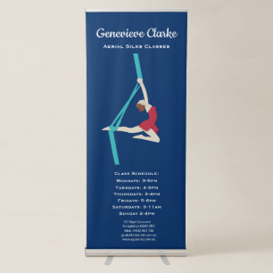 Aerial Silks Retractable Banner