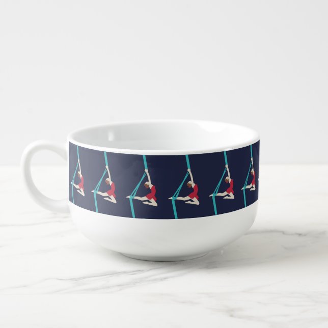 Aerial Silks Soup Mug (Right)