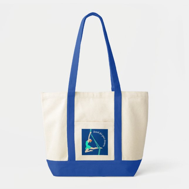 Aerial Silks Tote Bag (Front)