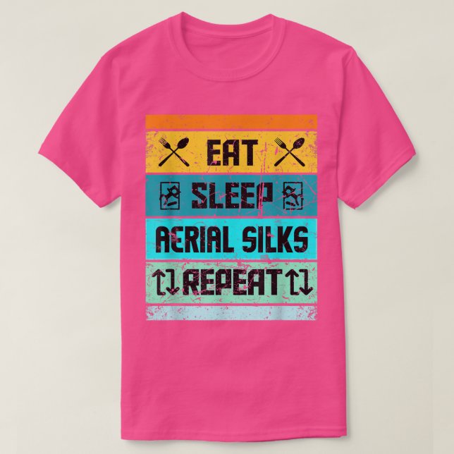 Aerial Silks  Trapeze Acro Yoga For Men Women Kids T-Shirt (Design Front)