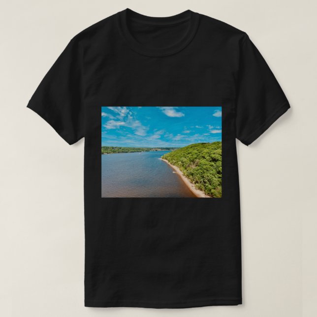 Aerial Stillwater, MN T-Shirt (Design Front)
