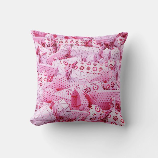 Aerial view, Amman, Jordan cityscape. Throw Pillow (Front)