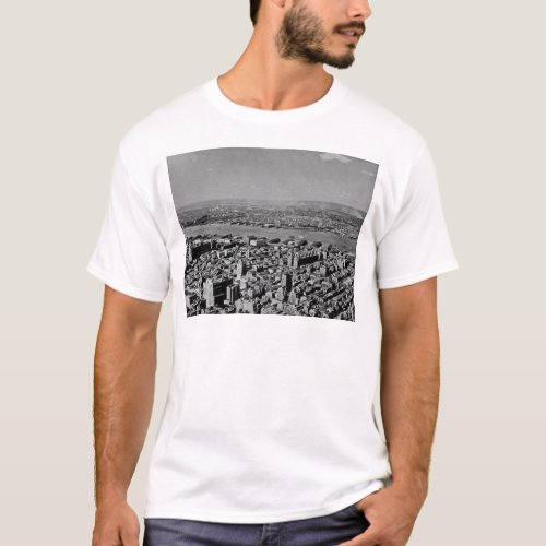 Aerial View from the Empire State Building Vintage T_Shirt