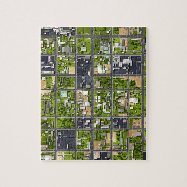 Aerial View - Jigsaw Puzzle (Vertical)