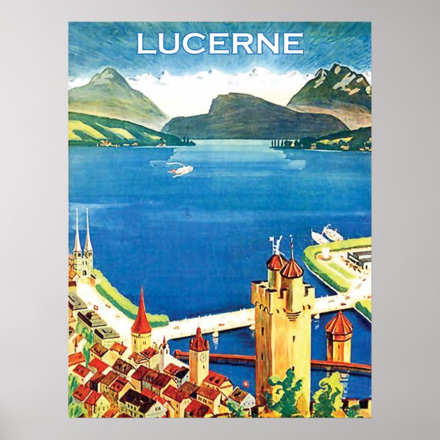 Aerial View Lucerne City And A Lake Switzerland Poster Zazzle   Aerial View Lucerne City And A Lake Switzerland Poster Rf316c368239345f4995f0abad72c8e0c 2rh2 8byvr 630 