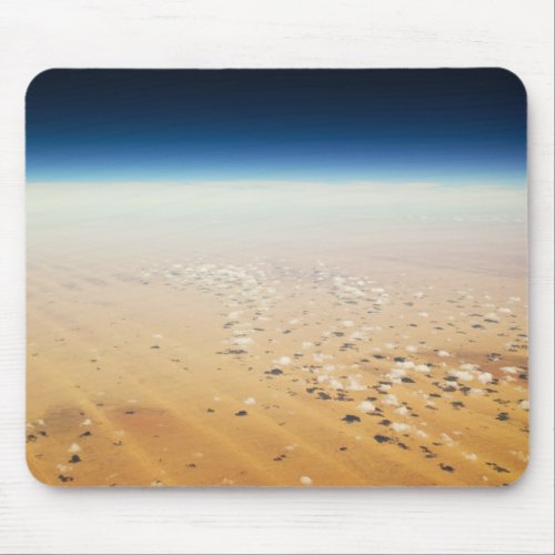 Aerial view of a desert mouse pad