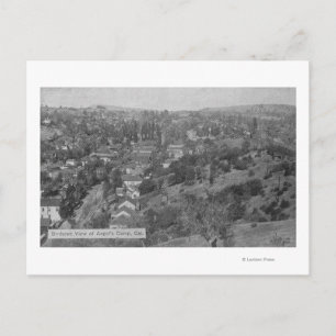 Aerial View of Angels CampAngels Camp, CA Postcard