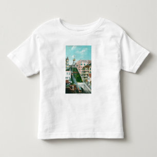 Aerial View of Angels Flight Trolley Toddler T-shirt
