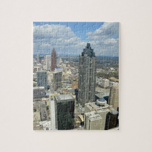 Aerial View of Atlanta Georgia Jigsaw Puzzle