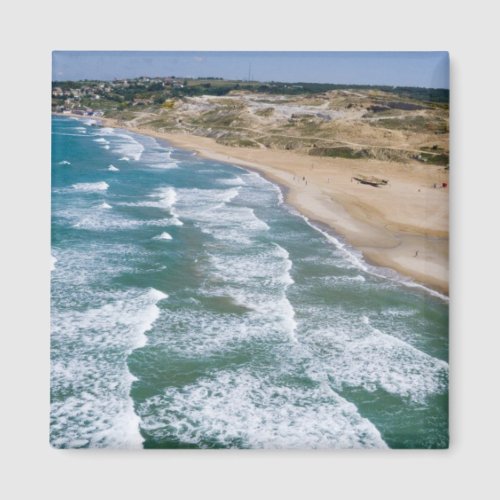 Aerial view of Black Sea coast of Istanbul Magnet