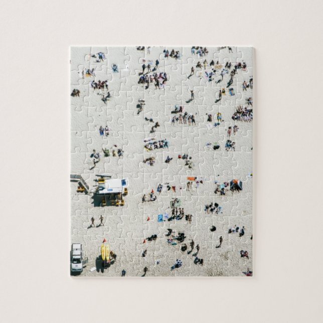 Aerial view of Bondi Beach, Sydney Australia Jigsaw Puzzle (Vertical)