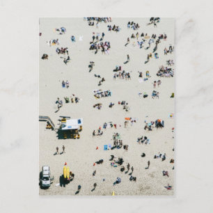 Aerial view of Bondi Beach, Sydney Australia Postcard