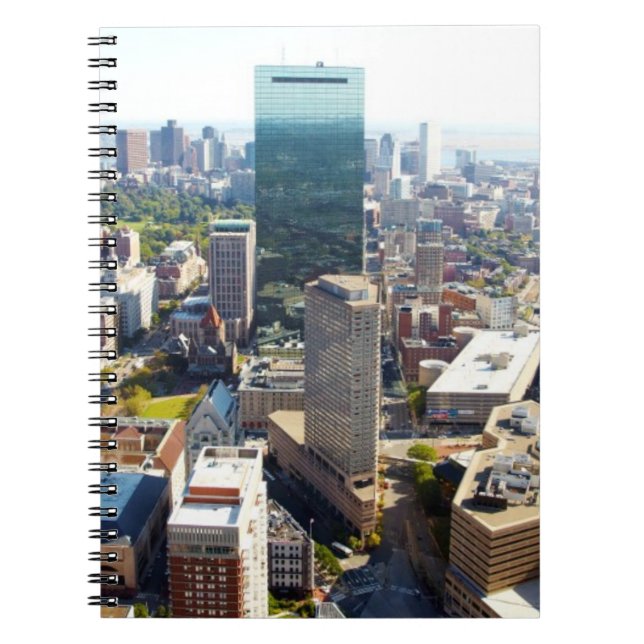 Aerial view of Boston 2 Notebook (Front)