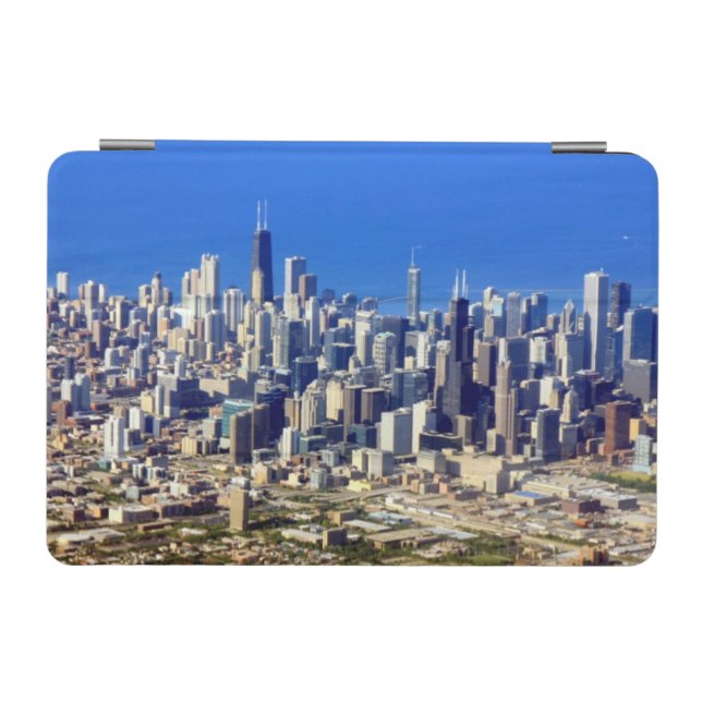 Aerial view of Chicago Downtown with Lake iPad Mini Cover (Horizontal)