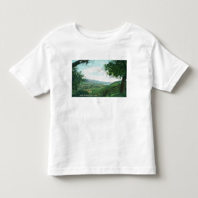 Aerial View of City from the Hills Toddler T-shirt (Front)